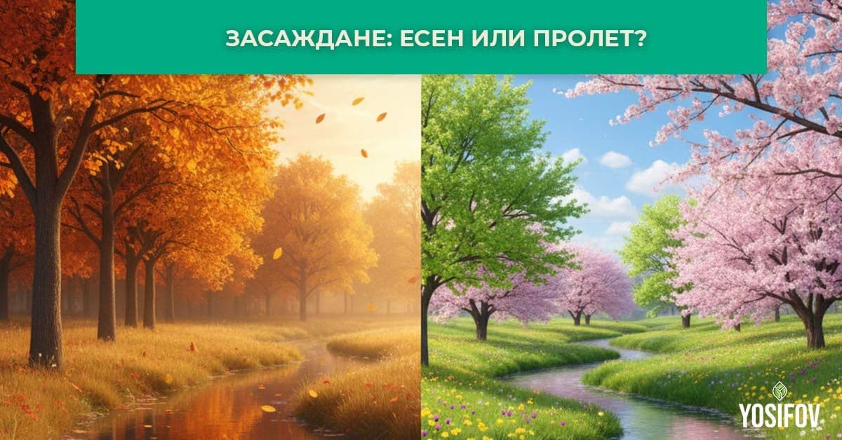 Засаждане на растения през пролет или есен?