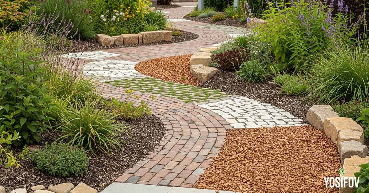 градински пътеки тренд 2025 озеленяване